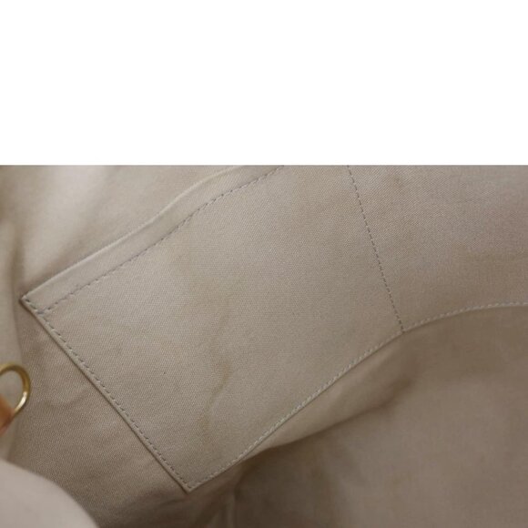 Louis Vuitton Totally MM Damier Azur Shoulder Bag White - Picture 11 of 14